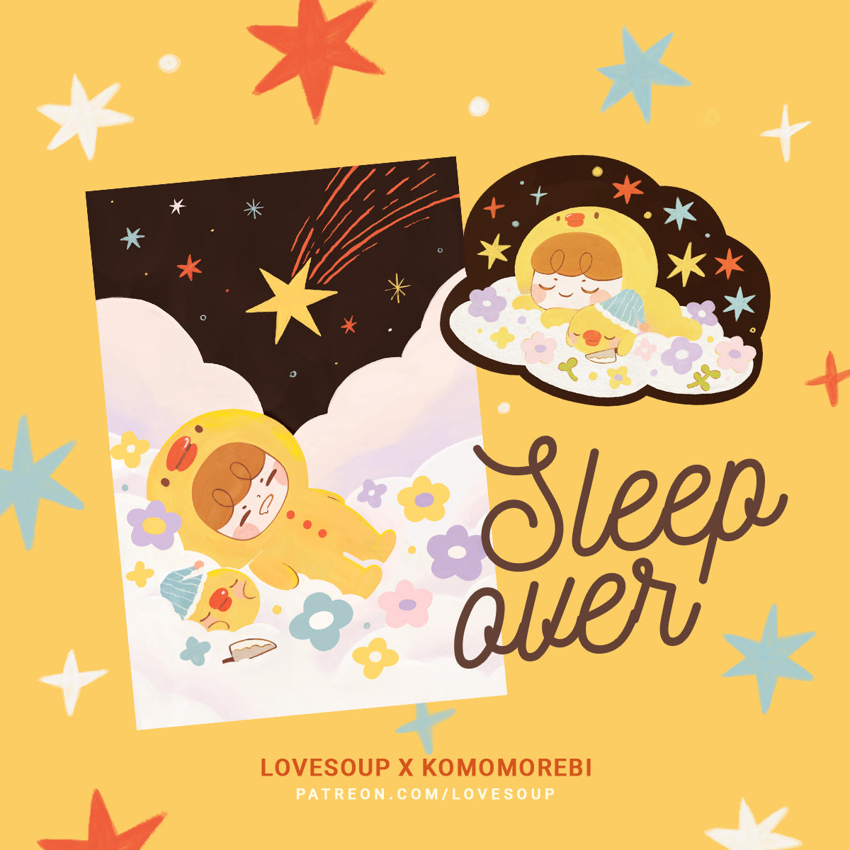 SLEEPOVER AUGUST 2022 | HAPPY MAIL