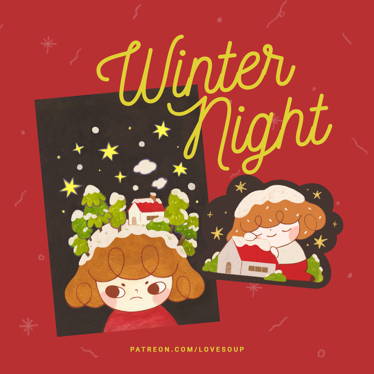 WINTER NIGHT DECEMBER 2022 | HAPPY MAIL