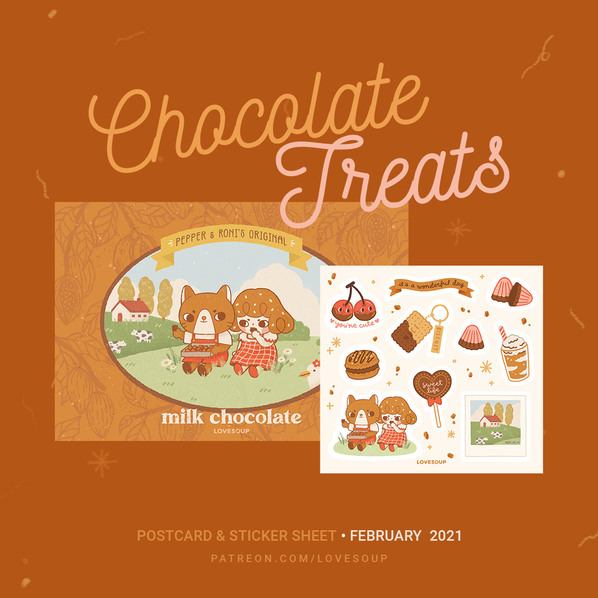 CHOCOLATE TREAT FEBRUARY 2021 | HAPPY MAIL